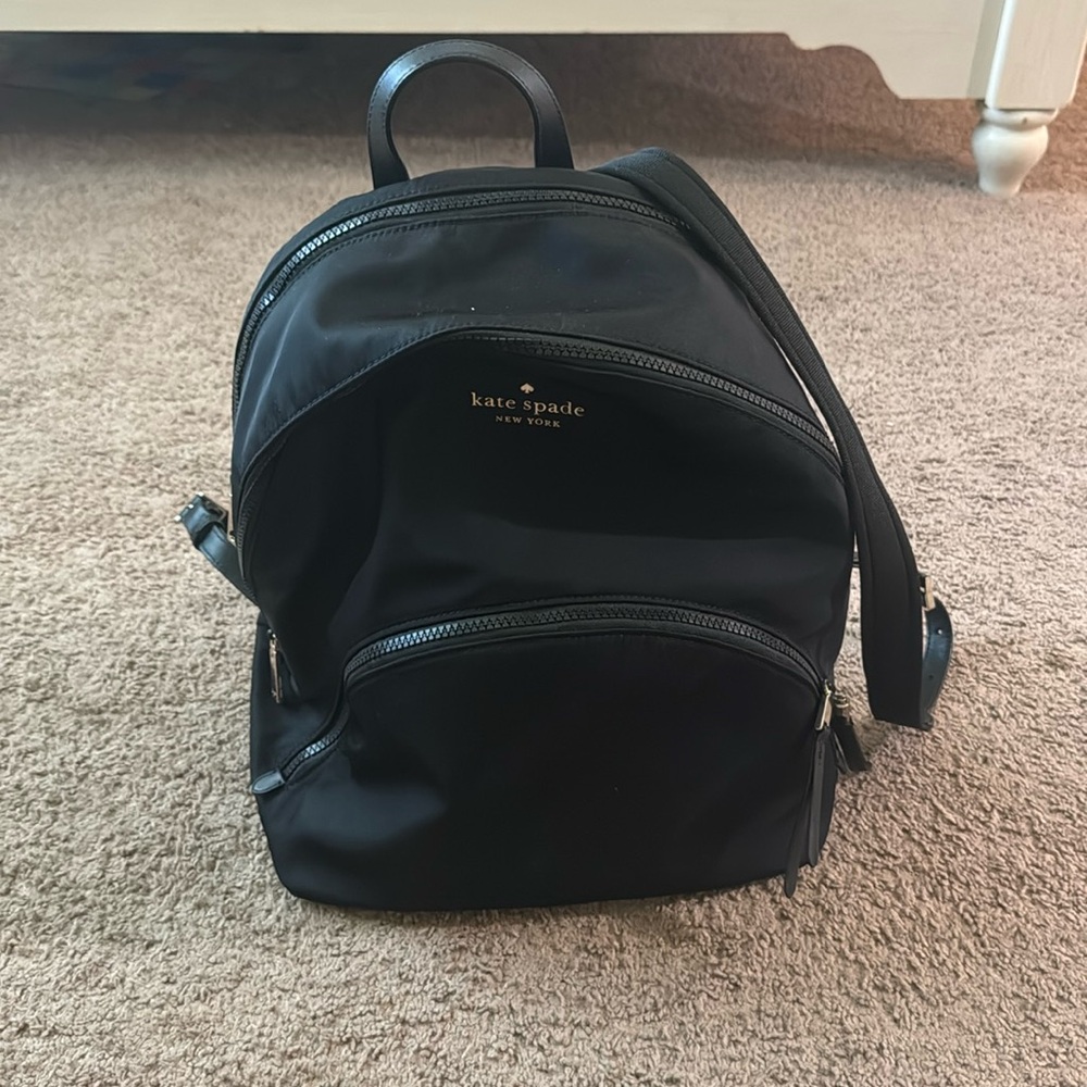 Kate Spade Black Backpack
